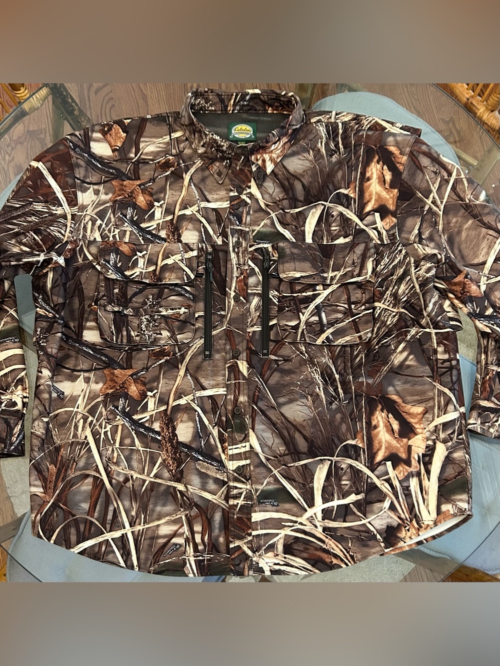 Cabela’s waterfowl camo shirt 3XL